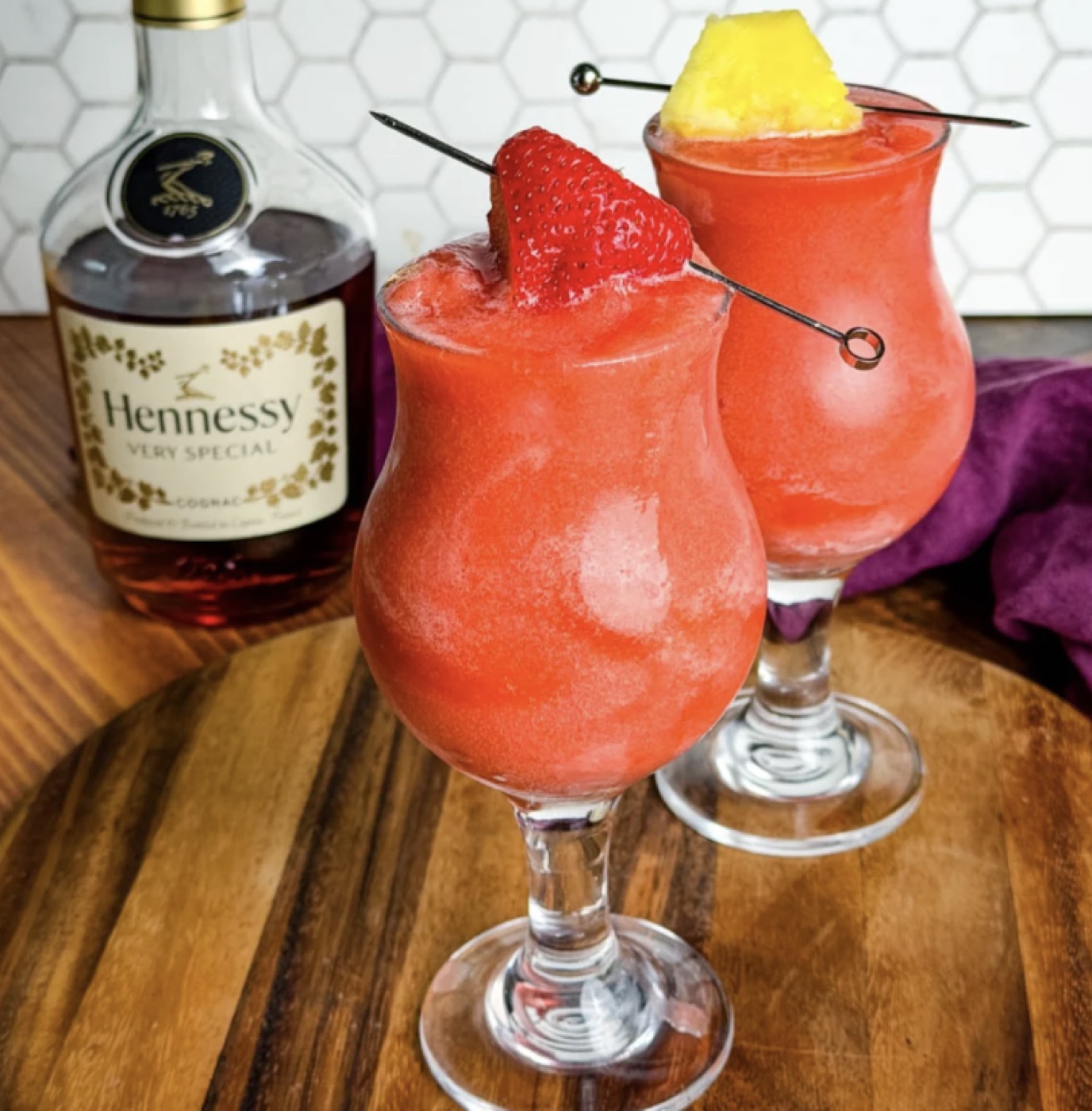 Frozen summertime slushies